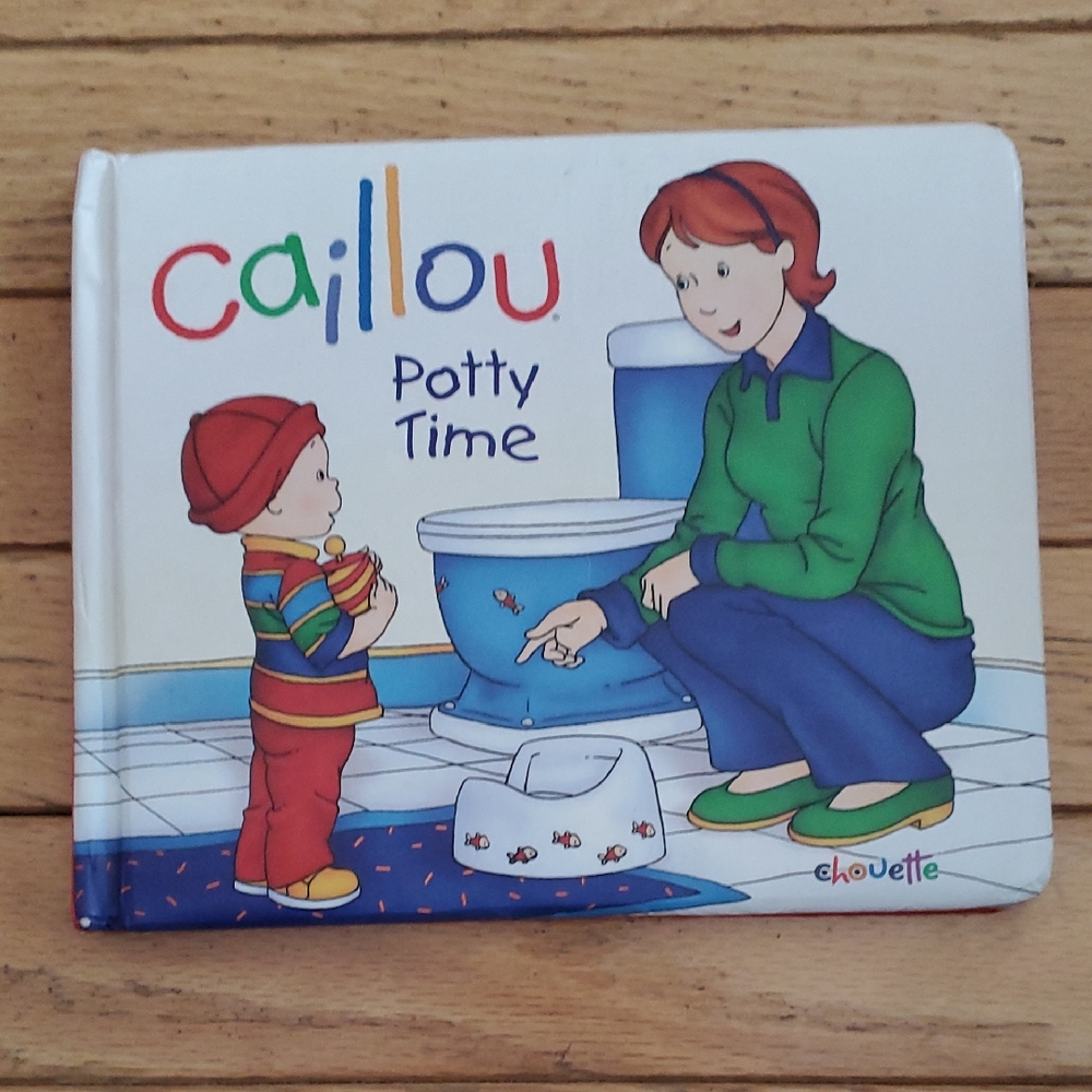 Caillou Potty Time Children's Book